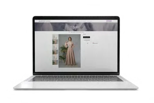 Sitio web de Alonso Torres: Moda y novias (E-commerce)