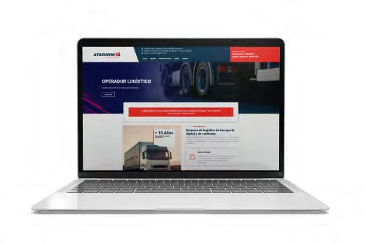 Sitio web de Ayacucho Operador Logístico: Logística (Otros)