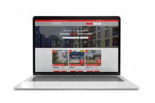 Sitio web de Gestor Soluciones Inmobiliarias: Inmobiliaria (Inmobiliaria)