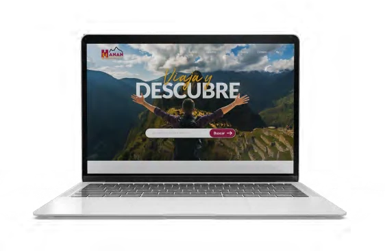 Sitio web de Hanan Machupicchu Travel: Agencia de viajes (Turismo)